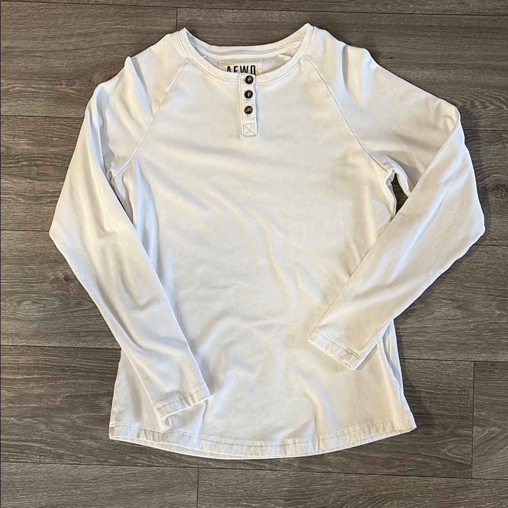 Alpha Forward long sleeve Henley